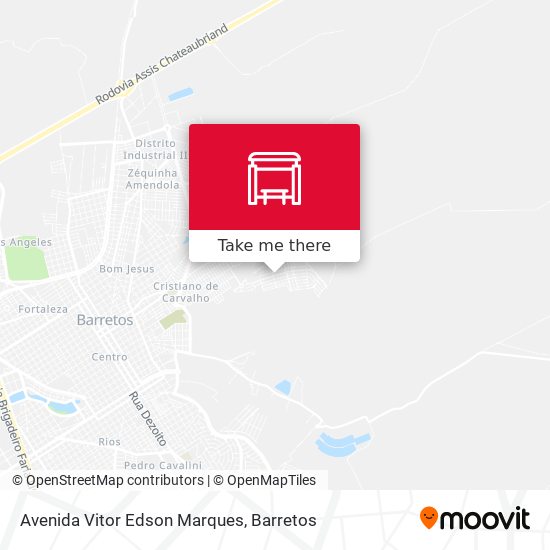 Avenida Vitor Edson Marques map