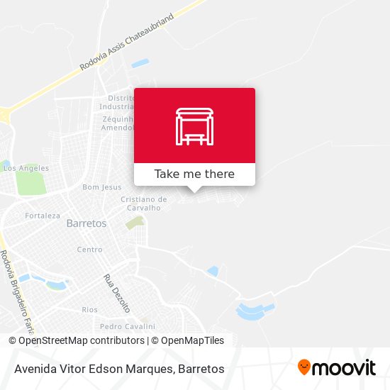 Avenida Vitor Edson Marques map