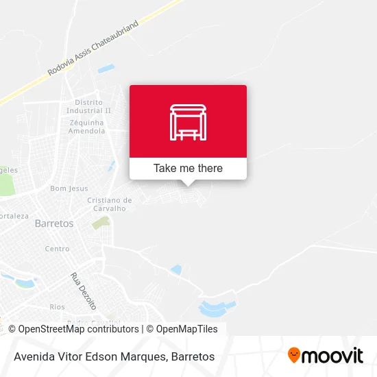 Avenida Vitor Edson Marques map