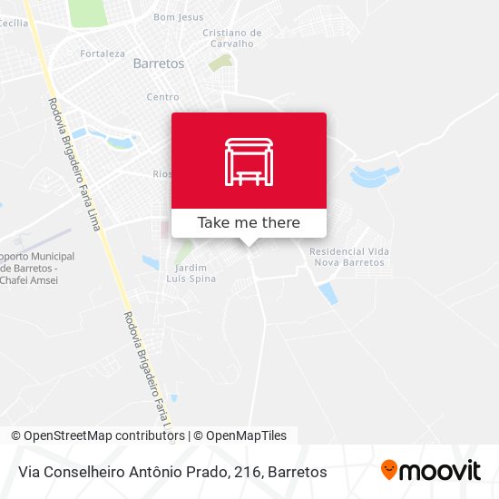 Via Conselheiro Antônio Prado, 216 map