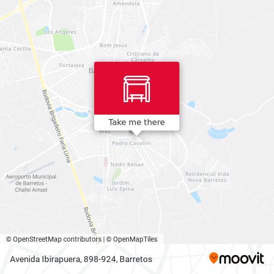 Avenida Ibirapuera, 898-924 map