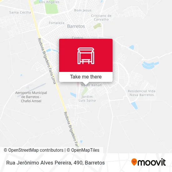 Rua Jerônimo Alves Pereira, 490 map