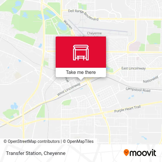 Transfer Station map