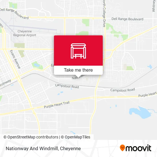 Nationway And Windmill map