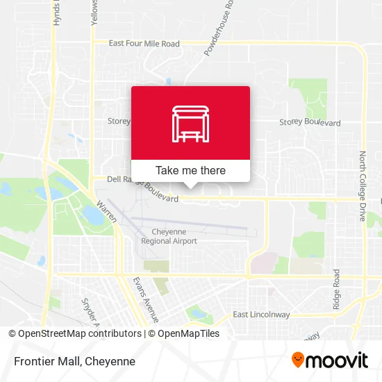 Frontier Mall map