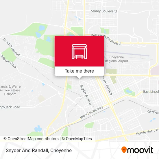 Snyder And Randall map