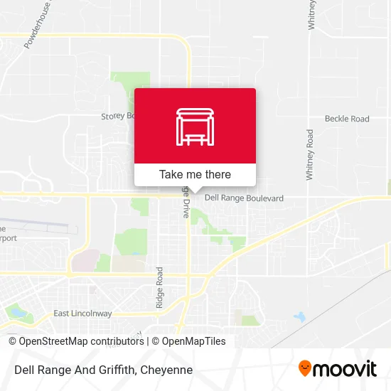 Dell Range And Griffith map