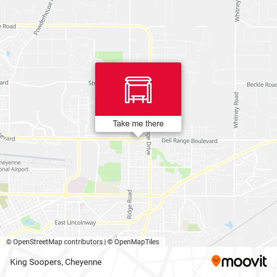 King Soopers map