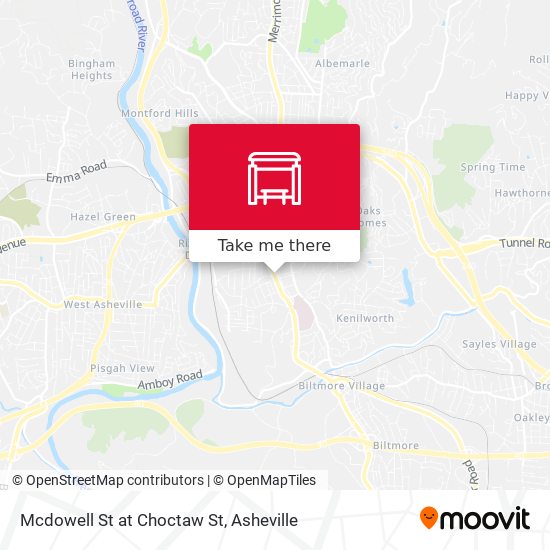 Mapa de Mcdowell St at Choctaw St