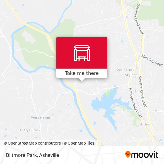 Biltmore Park map