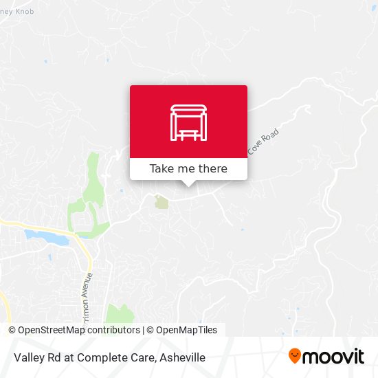 Valley Rd at Complete Care map
