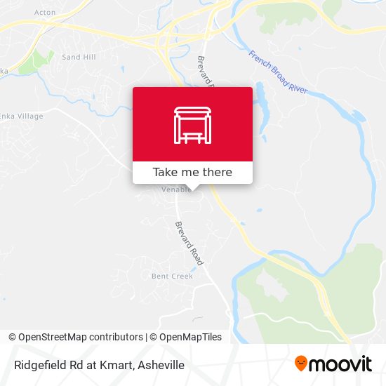 Ridgefield Rd at Kmart map