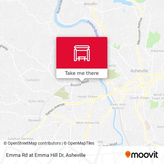 Mapa de Emma Rd at Emma Hill Dr