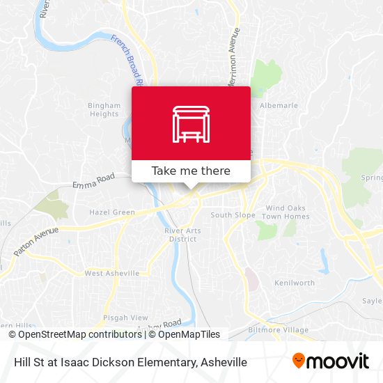 Hill St at Isaac Dickson Elementary map