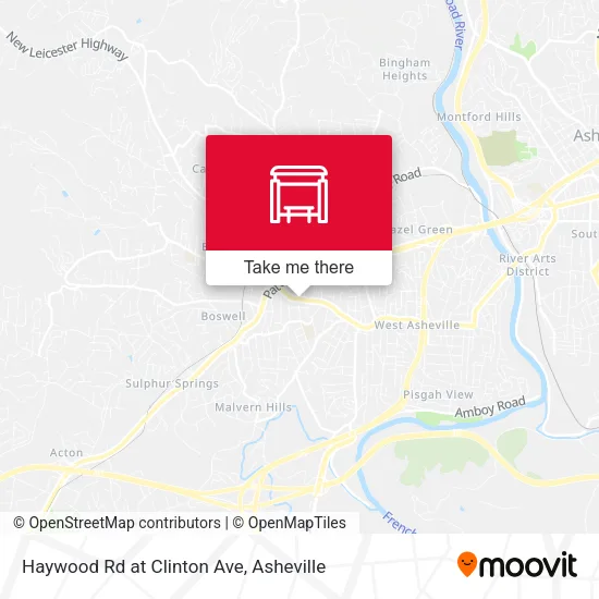 Mapa de Haywood Rd at Clinton Ave