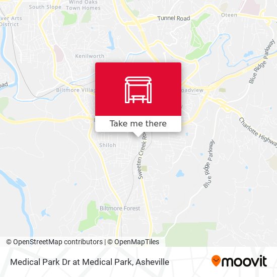 Mapa de Medical Park Dr at Medical Park