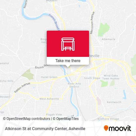 Mapa de Atkinson St at Community Center