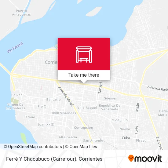 Ferré Y Chacabuco (Carrefour) map