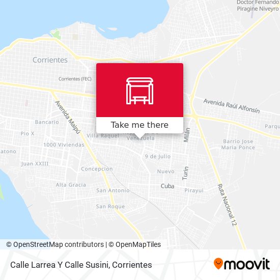 Calle Larrea Y Calle Susini map