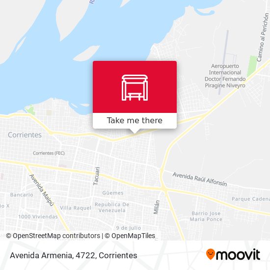 Avenida Armenia, 4722 map