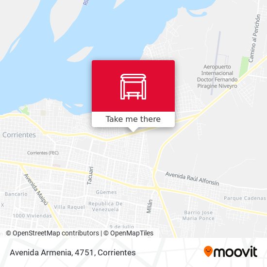 Avenida Armenia, 4751 map