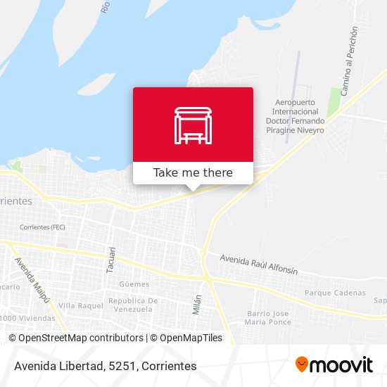 Avenida Libertad, 5251 map