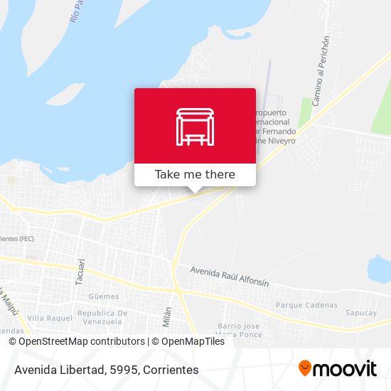 Avenida Libertad, 5995 map