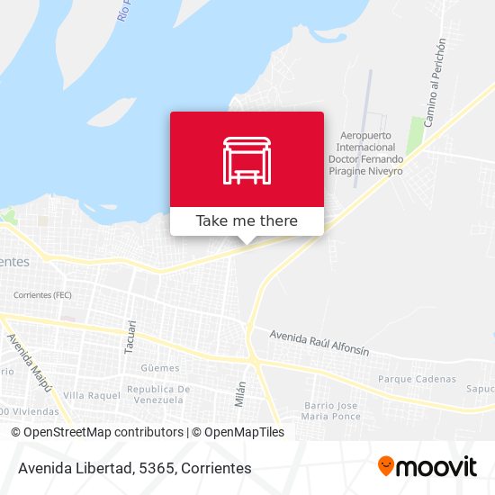 Avenida Libertad, 5365 map
