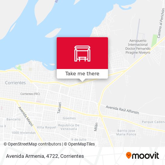 Avenida Armenia, 4722 map