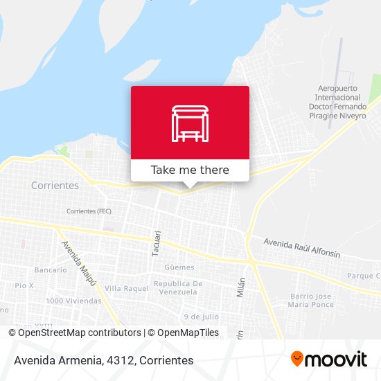 Avenida Armenia, 4312 map