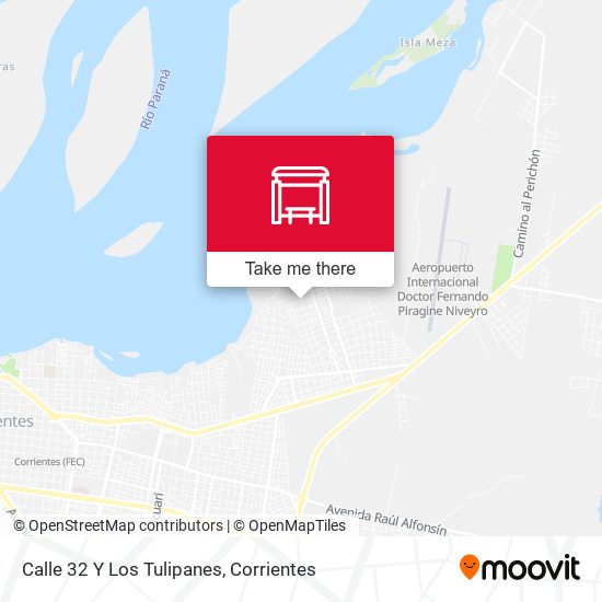 Calle 32 Y Los Tulipanes map