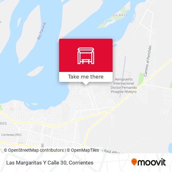 Las Margaritas Y Calle 30 map