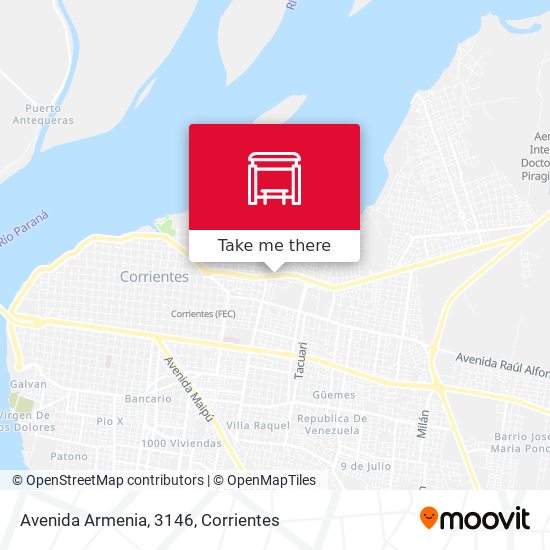 Avenida Armenia, 3146 map