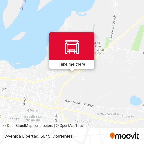 Avenida Libertad, 5845 map