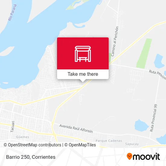 Barrio 250 map