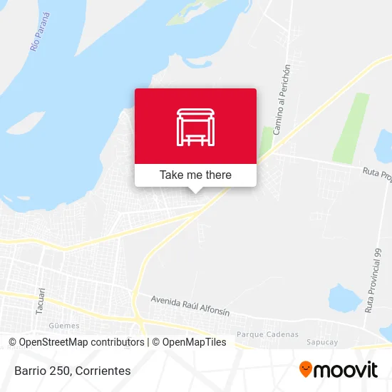 Barrio 250 map