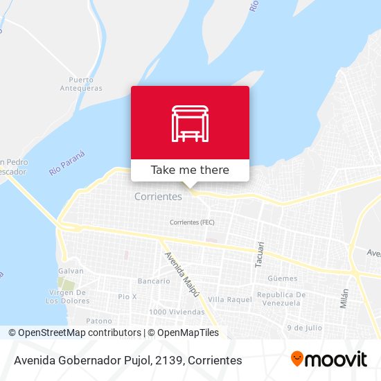 Mapa de Avenida Gobernador Pujol, 2139