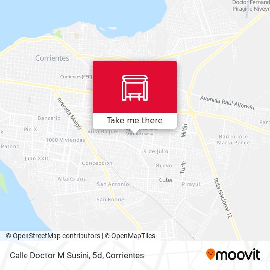 Calle Doctor M Susini, 5d map