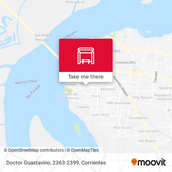 Doctor Guastavino, 2363-2399 map