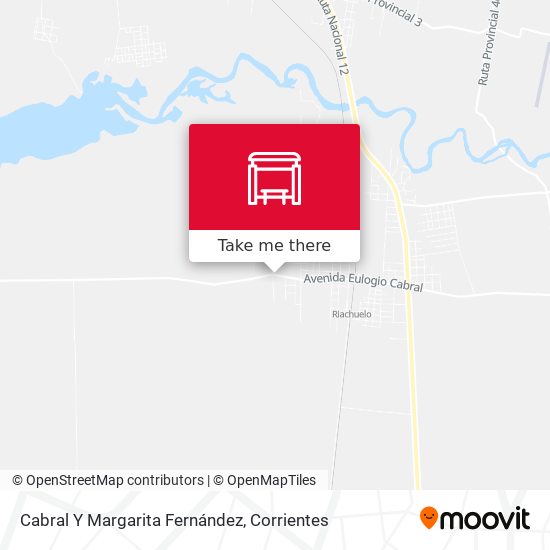 Cabral Y Margarita Fernández map