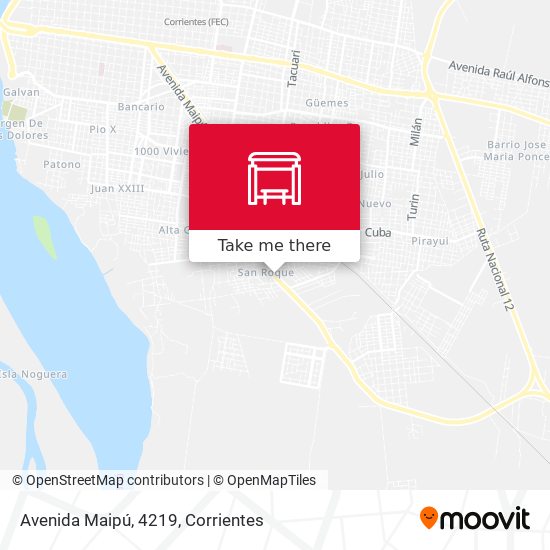 Avenida Maipú, 4219 map