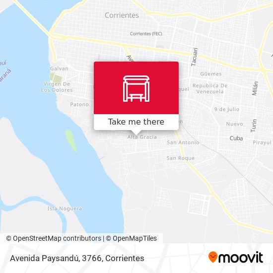 Avenida Paysandú, 3766 map