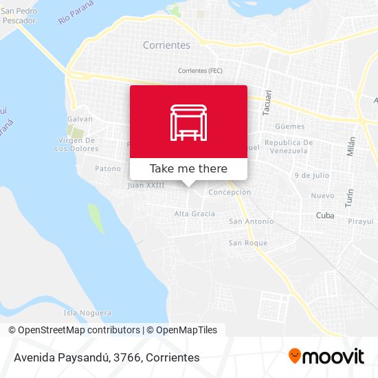 Avenida Paysandú, 3766 map