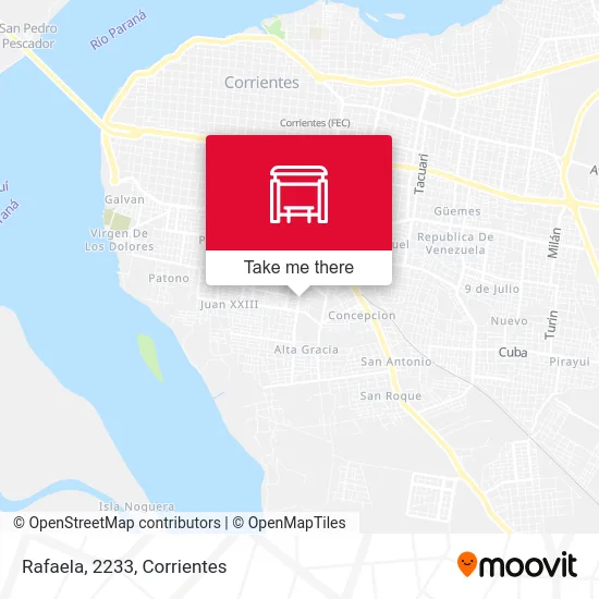 Mapa de Rafaela, 2233