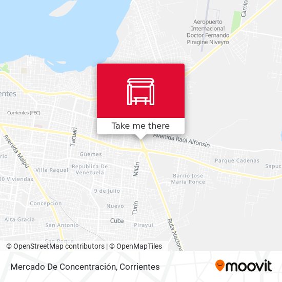 Mapa de Mercado De Concentración
