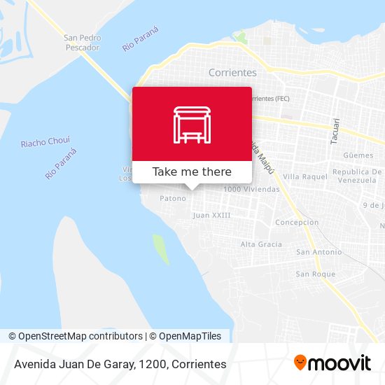 Avenida Juan De Garay, 1200 map