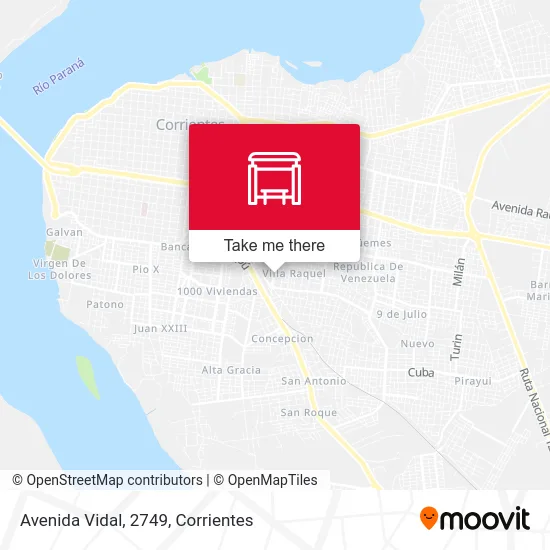 Avenida Vidal, 2749 map