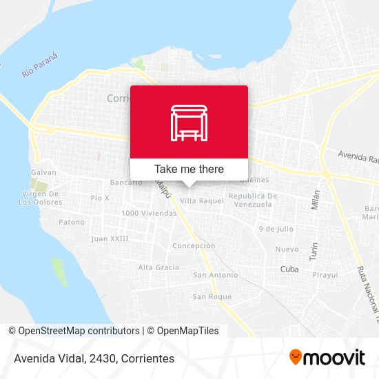 Avenida Vidal, 2430 map