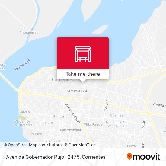 Mapa de Avenida Gobernador Pujol, 2475