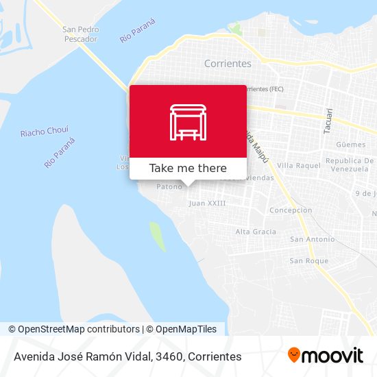 Avenida José Ramón Vidal, 3460 map
